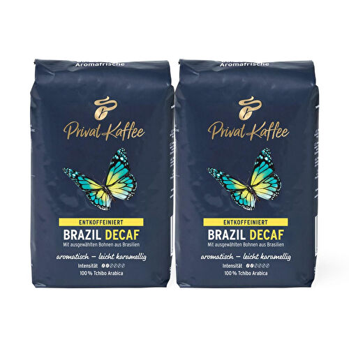 Tchibo Privat Kaffee Brazil Decaf Çekirdek Kahve 2x500 G