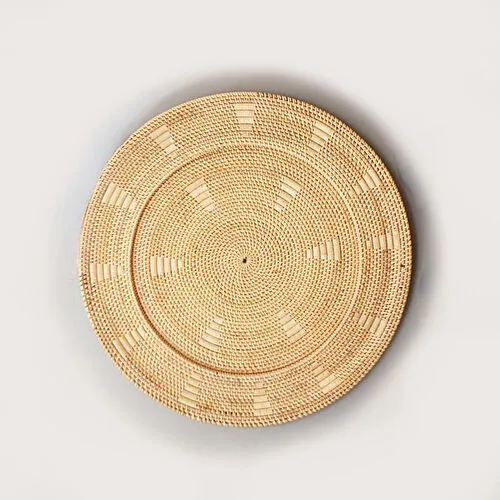 Mylamp Sumba Elegance Rattan Duvar Tabağı 60x6 Cm