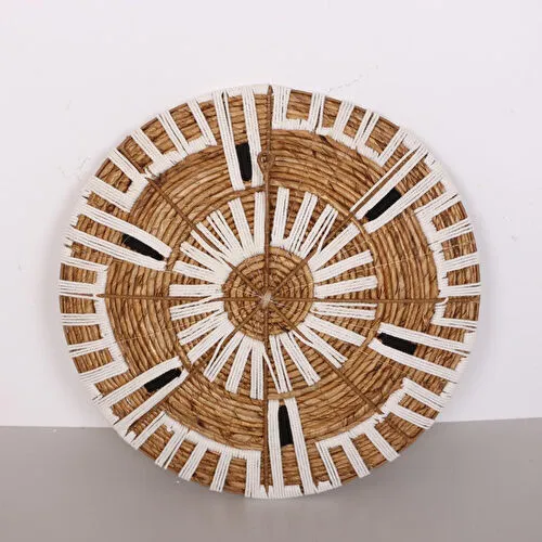 Mylamp Aspendos 50x12 cm Çap- Doğal Abaka Duvar Tabağı Mylamp Aspendos 50x12 cm Çap- Doğal Abaka Duvar Tabağı