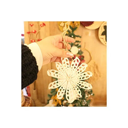 Mylamp Yılbaşı Dekoru Sea Shell Yıldız 13 Cm