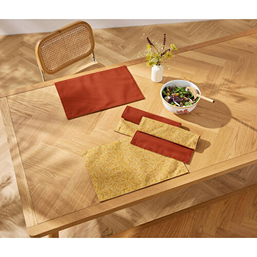 Tchibo Servis Altlığı, 4 Adet, Çift Taraflı