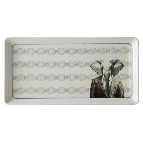 Mudo Home Iconic Sunum Tabaği 34x15cm- Elephant