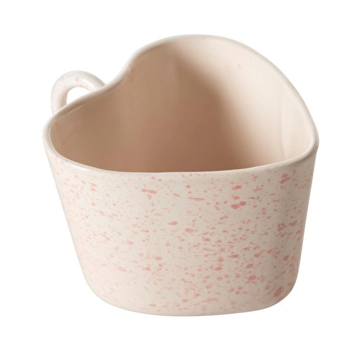 Mudo Home Handmade Kalp Kupa Pembe 145 Ml Mudo Home Handmade Kalp Kupa Pembe 145 Ml