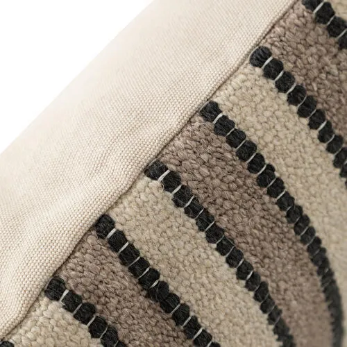 Mudo Home Amy Çi̇zgi̇li̇ Kirlent Ekru 35x55