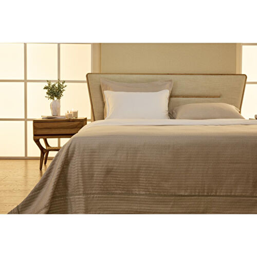 Penelope Yatak Örtüsü Takımı Bej - 260x240 Cm - Tulipa Serisi