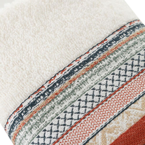 Mudo Home Lisa Krem Püsküllü El Havlusu 30x50