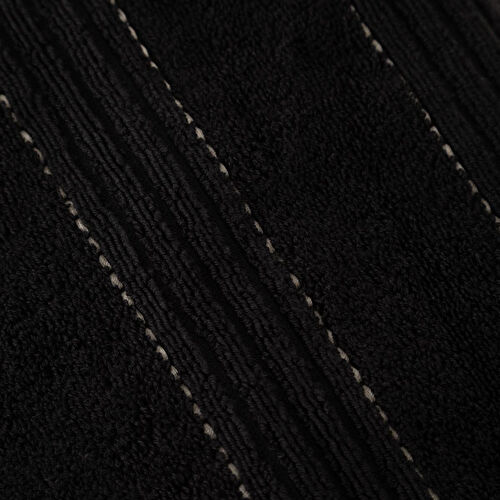 Mudo Home Linda Si̇yah Püsküllü Yüz Havlusu 50x80