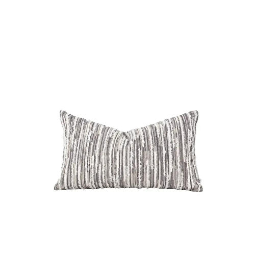 Penelope Liora Kırlent Kılıfı 30x50 Cm Ekru-gri