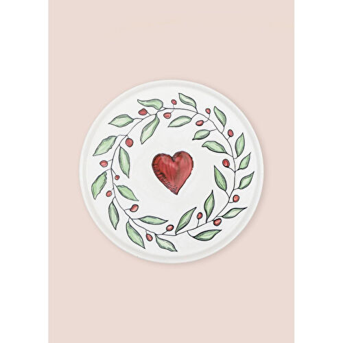 The Mia Luv Pasta Tabağı 6lı Set 19 Cm