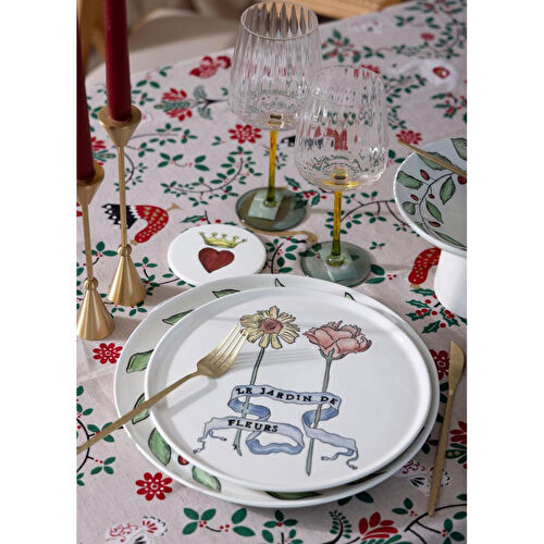 The Mia Luv Servis Tabağı 6lı Set 26 Cm