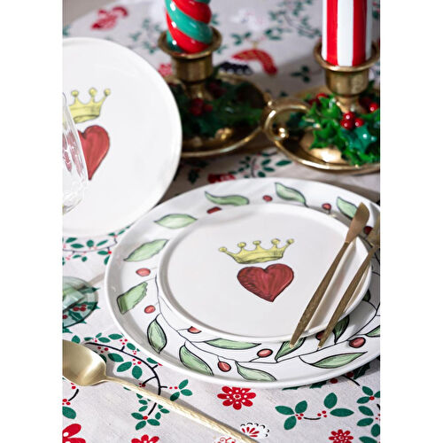 The Mia Luv Pasta Tabağı 6lı Set 19 Cm