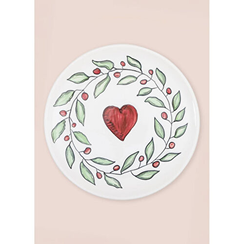 The Mia Luv Servis Tabağı 6lı Set 26 Cm