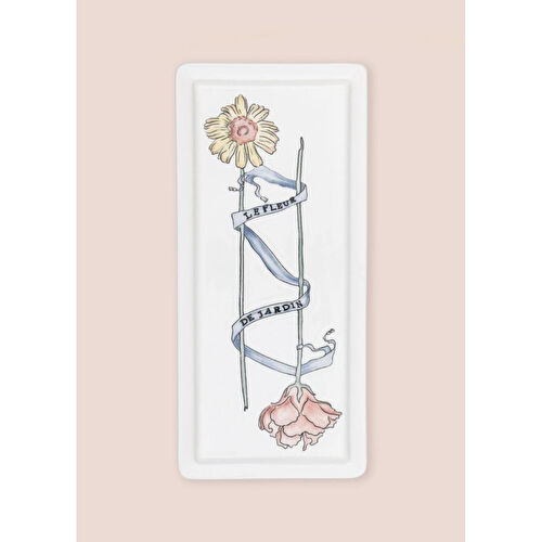 The Mia Luv Dikdörtgen Servis 35x16 Cm