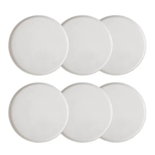 Mudo Home Ephesus White Servi̇s Tabaği Seti̇ 6li -26cm