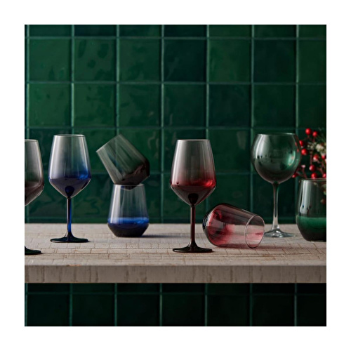 Mudo Home Lora Meşrubat Bardaği -füme 425ml