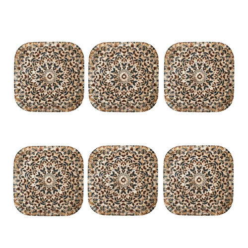 Mudo Home Ephesus Kare Pasta Tabaği Seti̇ 17cm- 6li