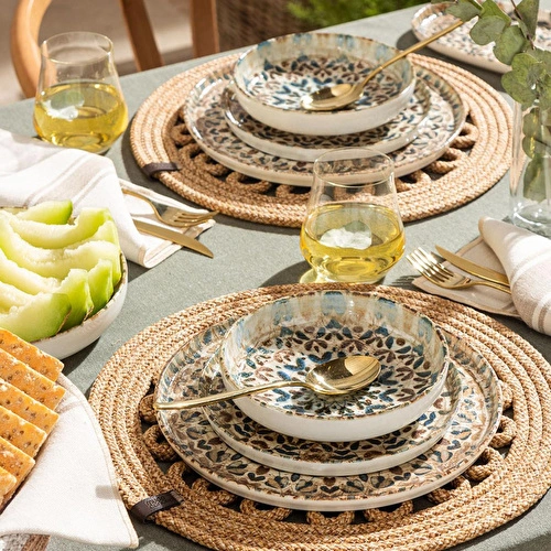 Mudo Home Ephesus Düz Kayik Tabak 34cm