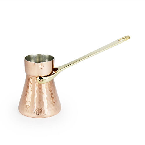 Coho Objet Coho Lux Hatır Dövme Bakır Türk Kahvesi Cezvesi S