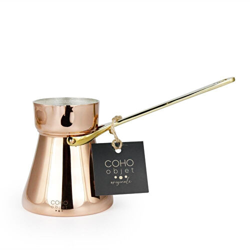 Coho Objet Coho Lux Hatır Bakır Türk Kahvesi Cezvesi S