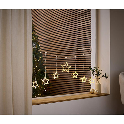 Tchibo Led Işık Perdesi, Akrilik, 7 Yıldız