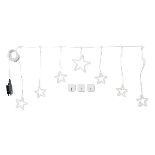 Tchibo Led Işık Perdesi, Akrilik, 7 Yıldız Tchibo Led Işık Perdesi, Akrilik, 7 Yıldız