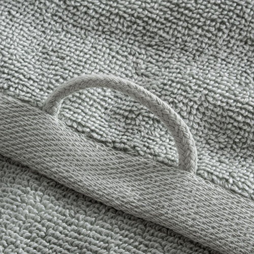 Green Black Lara Yüz Havlusu %100 Pamuk Bordürlü Yeşil 50x90 Cm