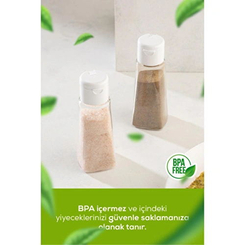 Vienev 2'li Tek Kişilik Tuzluk Karabiberlik Tuzluk Seti 72 Ml Beyaz Vienev 2'li Tek Kişilik Tuzluk Karabiberlik Tuzluk Seti 72 Ml Beyaz