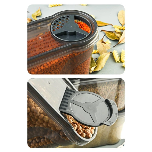Vienev Etiketli 12li Baharat Kabı Set 1400 Ml Antrasit