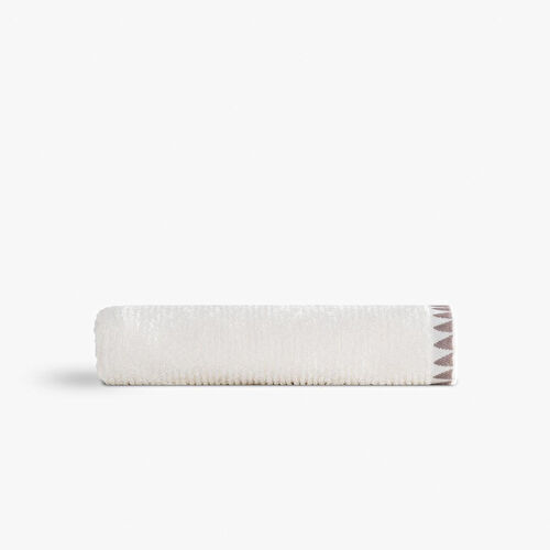 Green Black Tria Yüz Havlusu %100 Pamuk Jakarlı Krem-vizon 50x90 Cm