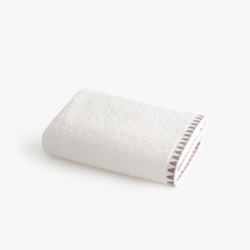 Green Black Tria Yüz Havlusu %100 Pamuk Jakarlı Krem-vizon 50x90 Cm