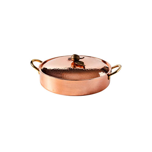 Voeux Héritage Koleksiyonu Bakır Sığ Tencere 12 cm