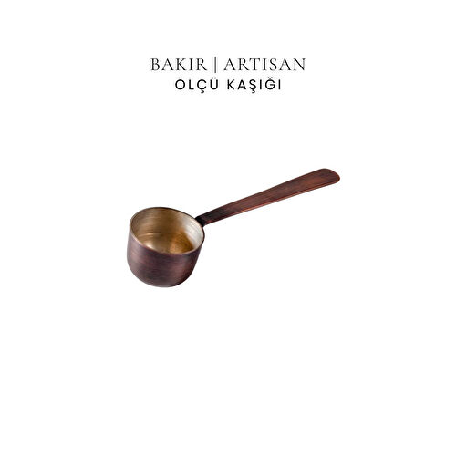 Voeux Artisan Koleksiyonu Bakır Ölçü Kaşığı