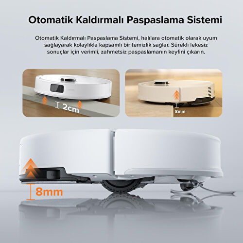 Roborock Q8 Max Pro Akıllı Robot Süpürge