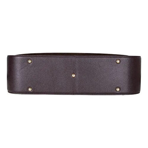 Bloominbag Lunar Umber Brown Süet Kadın Omuz Çantası