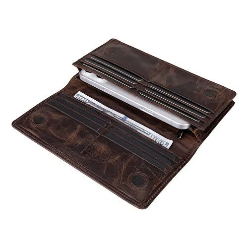 Bloominbag Celestina Umber Brown Hakiki Deri Telefon Bölmeli Cüzdan Bloominbag Celestina Umber Brown Hakiki Deri Telefon Bölmeli Cüzdan