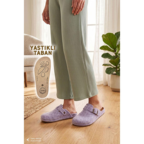 Twigy Tuana Kadın Ev Terliği Lila 36/40
