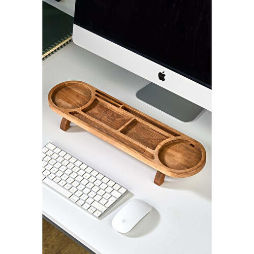 Lora Bianca Modera Ahşap Masa Üstü Düzenleyici Organizer - Ofis, Bilgisayar Masası Masa Üstü Düzenleyici Kahverengi Lora Bianca Modera Ahşap Masa Üstü Düzenleyici Organizer - Ofis, Bilgisayar Masası Masa Üstü Düzenleyici Kahverengi