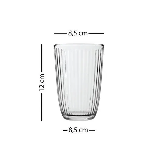 Rakle Clara 4'lü Meşrubat Bardağı Seti 395 Cc