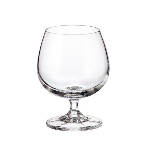 Kristalin Collecti̇on Brandy 250 Ml Cognac Düz 6lı