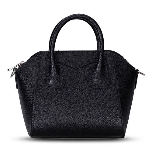 Bloominbag Aria Noir Black Small Hakiki Deri Kadın El & Omuz Çantası