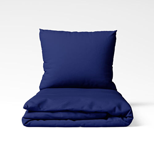 Itsy Bitsy Kids Basics Nevresim Seti, Lacivert , 140x200cm Itsy Bitsy Kids Basics Nevresim Seti, Lacivert , 140x200cm