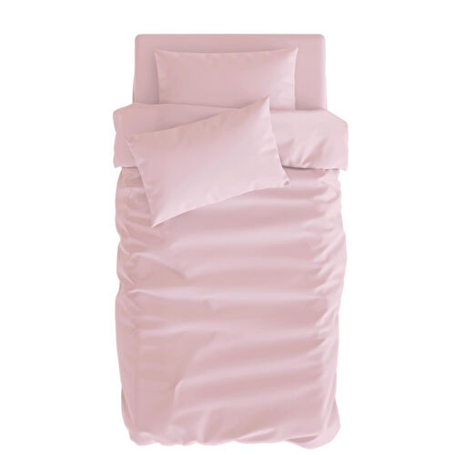 Itsy Bitsy Kids Basics Nevresim Seti, Pembe , 140x200cm