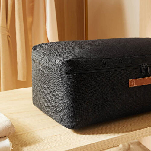 Ocean Home Textile Orta Boy Siyah Renk Jüt Hurç 52 X 28 X 21 Cm Ocean Home Textile Orta Boy Siyah Renk Jüt Hurç 52 X 28 X 21 Cm