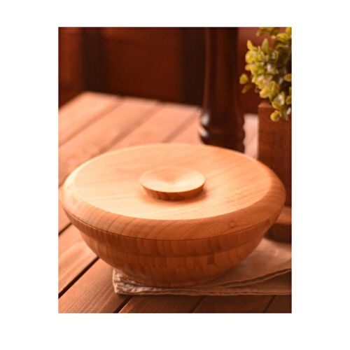 Bambum Minola - Kapaklı Salata Kasesi Bambum Minola - Kapaklı Salata Kasesi