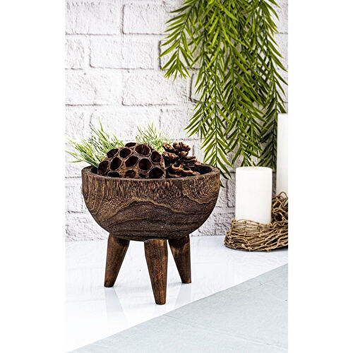 Bambum Arvia - Ayaklı Kase Büyük