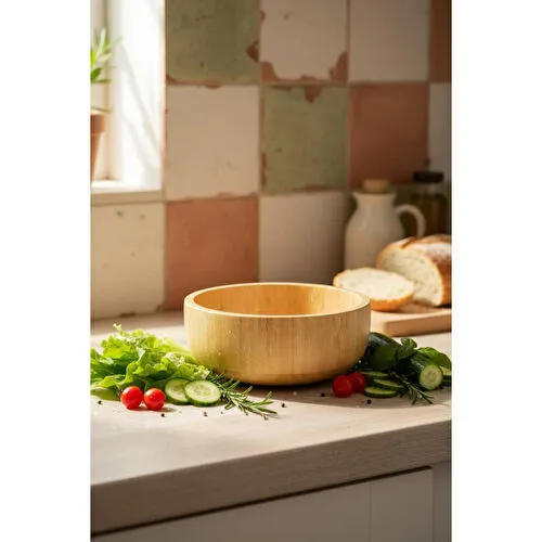 Bambum Bahama Salata Kasesi Büyük B0719 Bambum Bahama Salata Kasesi Büyük B0719