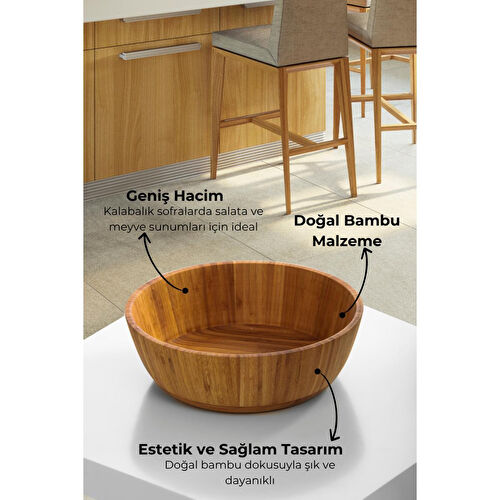 Bambum Guado Büyük Salata Kasesi B2272