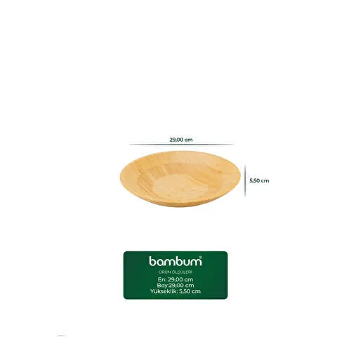 Bambum 516 Billas Büyük Boy Salata Ve Meyve Kasesi Bambum 516 Billas Büyük Boy Salata Ve Meyve Kasesi