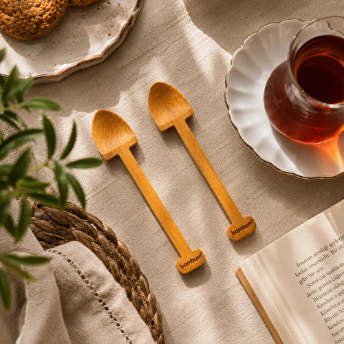 Bambum Magi Çay Kaşık - Bambu Çay Kaşığı 6 Lı Bambum Magi Çay Kaşık - Bambu Çay Kaşığı 6 Lı