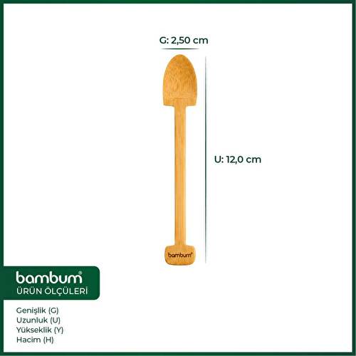 Bambum Magi Çay Kaşık - Bambu Çay Kaşığı 6 Lı Bambum Magi Çay Kaşık - Bambu Çay Kaşığı 6 Lı